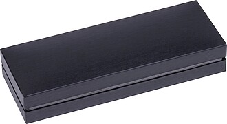 Mark Twain wooden writing set, brown