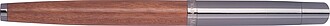 Mark Twain wooden writing set, brown