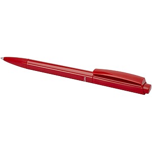 Martha recycled plastic ballpoint pen (blue ink), red
