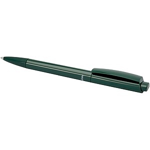 Martha recycled plastic ballpoint pen, forest green