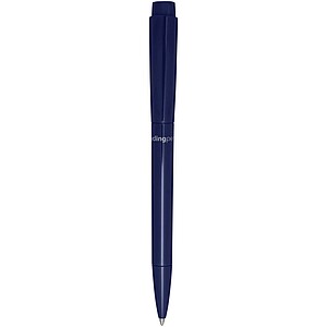 Martha recycled plastic ballpoint pen, navy