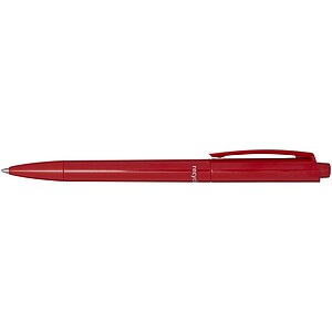 Martha recycled plastic ballpoint pen, red