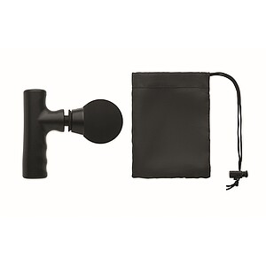 Massage gun in ABS, black