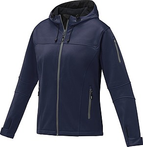 Match womens softshell jacket, navy, L