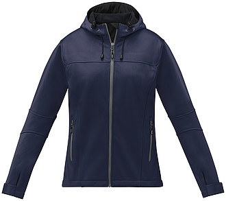 Match womens softshell jacket, navy, M