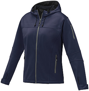 Match womens softshell jacket, navy, M