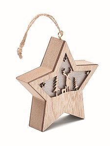 MDF decorated star