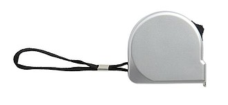 Measuring tape 2mtr, matt silver
