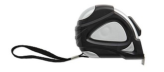 Measuring tape 3mtr, black