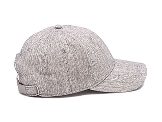 Melange cap, grey