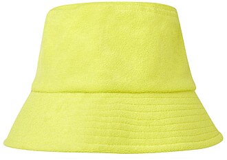 Melo GRS recycled terry sun hat, lime