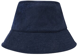 Melo GRS recycled terry sun hat, navy