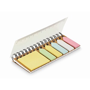 Memo pad in PP, beige