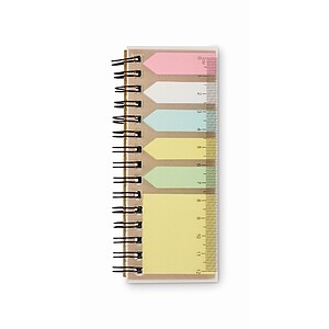 Memo pad in PP, beige
