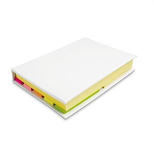 Memo pad set, white