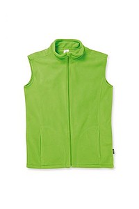 Men s fleece vest STEDMAN VEST kiwi XXL