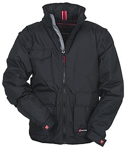 Men’s jacket PAYPER ESCAPE, black/grey, XS