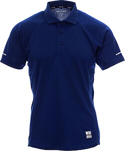 Men’ s short-sleeved polo shirt PAYPER TRAINING, navy blue, size XXL