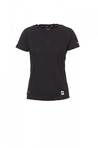 Men s sports T-shirt PAYPER RUNNING LADY, black, L