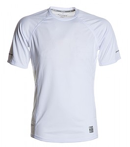 Men s sports T-shirt PAYPER RUNNING, white, M