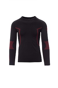 Men s sports T-shirt PAYPER THERMO PRO 240 LS, black, S/M