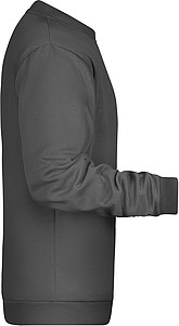 Men s sweathirt James Nicholson, anthracite, 5XL