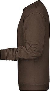 Men s sweathirt James Nicholson, brown, L