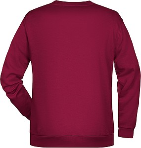 Men s sweathirt James Nicholson, burgundy, S