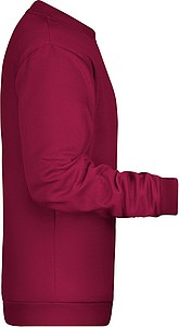 Men s sweathirt James Nicholson, burgundy, S