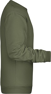 Men s sweathirt James Nicholson, dark khaki, XL