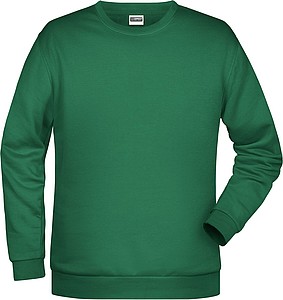 Men s sweathirt James Nicholson, light green, XXL