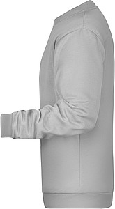 Men s sweathirt James Nicholson, light grey melange, L