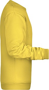 Men s sweathirt James Nicholson, light yellow, 3XL
