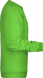 Men s sweathirt James Nicholson, lime green, 5XL