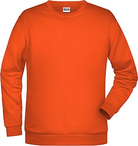Men s sweathirt James Nicholson, orange, 5XL