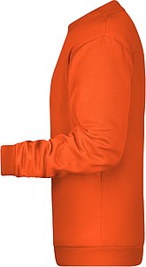 Men s sweathirt James Nicholson, orange, 5XL