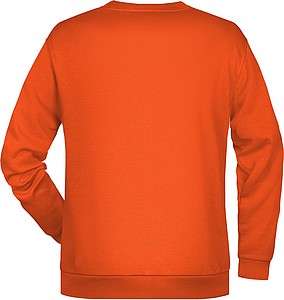 Men s sweathirt James Nicholson, orange, 5XL