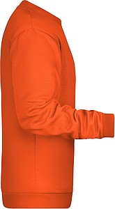 Men s sweathirt James Nicholson, orange, 5XL