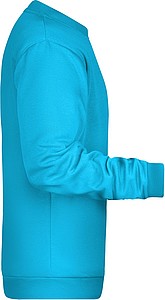 Men s sweathirt James Nicholson, turquise, 3XL