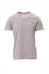 Men’s T-shirt PAYPER V-NECK, grey melange, L