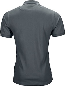 Mens elastic pique polo James Nicholson, anthracite, XXL