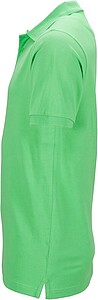 Mens elastic pique polo James Nicholson, lime green, 3XL