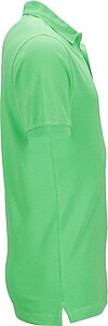 Mens elastic pique polo James Nicholson, lime green, 3XL