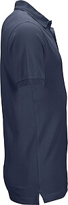 Mens elastic pique polo James Nicholson, navy, 3XL