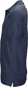 Mens elastic pique polo James Nicholson, navy, L