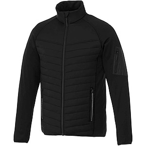 Mens hybrid insulated jacket ELEVATE Banff, black, L