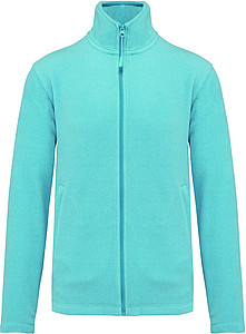 Mens microfleece sweatshirt KARIBAN, blue melange, S