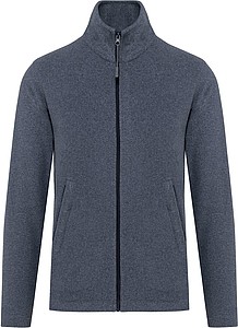 Mens microfleece sweatshirt KARIBAN, dark navy, S