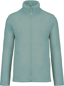 Mens microfleece sweatshirt KARIBAN, grey-green, S