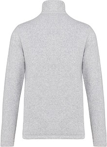 Mens microfleece sweatshirt KARIBAN, grey, S